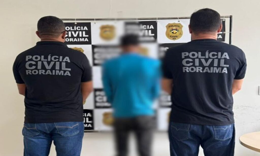 Homem é preso em flagrante após adolescente denunciar tortura, cárcere privado e extorsão em Pacaraima