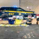 Quase cinco mil produtos contrabandeados da Guiana são apreendidos pela PRF na BR-401