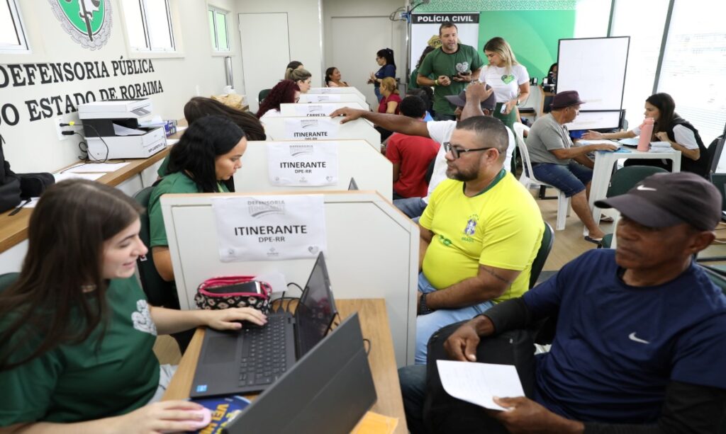 DPE-RR leva emissão de identidade e assistência social ao bairro Pintolândia neste sábado