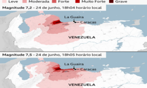 Moradores de Roraima sentem tremor após terremotos que deixaram 164 mortos na Venezuela