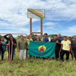 Funai instala placas de identificação na Terra Indígena Raposa Serra do Sol em Roraima