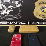 Reincidente por tráfico é preso com 1,5 kg de skunk após perseguição em Boa Vista