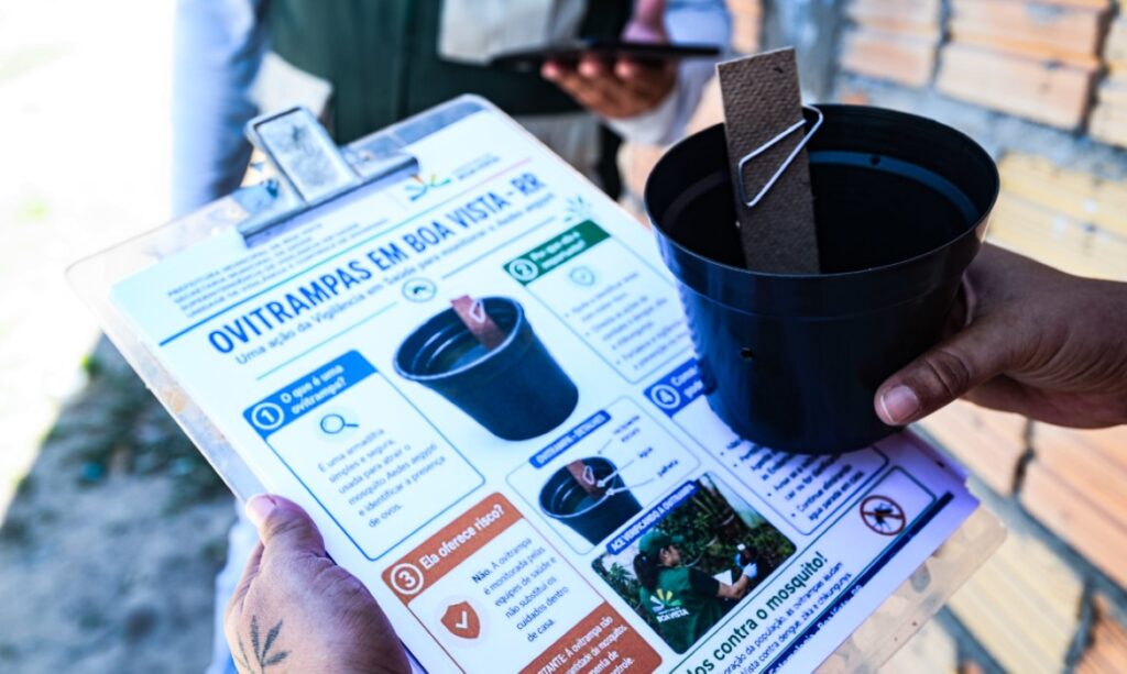 Boa Vista mapeia 14 bairros para instalar armadilhas que monitoram Aedes aegypti
