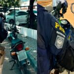 PRF recupera moto furtada e cumpre três mandados de prisão em dois dias em Roraima